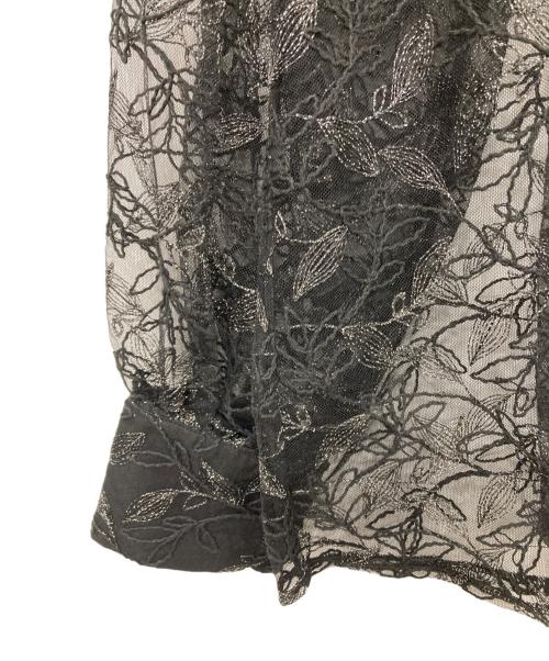 HARE（ハレ）HARE (ハレ) レースシャツ ブラック サイズ:Fの古着・服飾アイテム