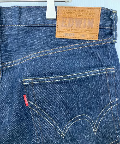 EDWIN（エドウィン）EDWIN (エドウィン) 505ZX ルーズストレート デニムパンツ インディゴ サイズ:W32L32の古着・服飾アイテム