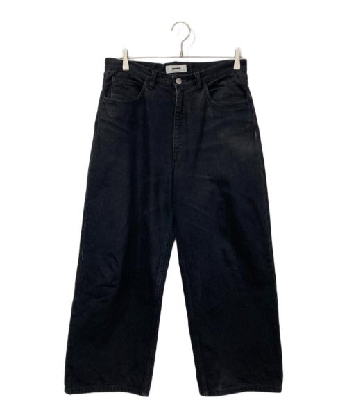 REVERBERATE（リバーバレイト）REVERBERATE (リバーバレイト) DENIM PANTS (WIDE) ブラック サイズ:2の古着・服飾アイテム