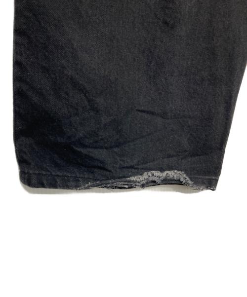REVERBERATE（リバーバレイト）REVERBERATE (リバーバレイト) DENIM PANTS (WIDE) ブラック サイズ:2の古着・服飾アイテム