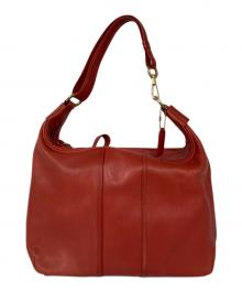 COACH（コーチ）の古着「レザーワンショルダーバッグ」｜レッド