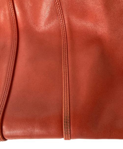 COACH（コーチ）COACH (コーチ) レザーワンショルダーバッグ レッドの古着・服飾アイテム