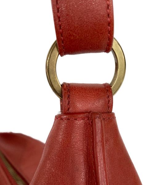 COACH（コーチ）COACH (コーチ) レザーワンショルダーバッグ レッドの古着・服飾アイテム