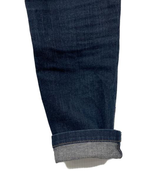 Vivienne Westwood（ヴィヴィアンウエストウッド）Vivienne Westwood (ヴィヴィアンウエストウッド) 裾ジップオーブ刺繍デニムパンツ インディゴ サイズ:2の古着・服飾アイテム