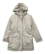 AIGLEエーグル）の古着「GORE-TEXインサレーションフーデッドジャケット」｜ベージュ