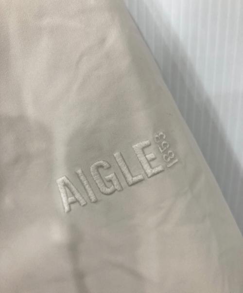 AIGLE（エーグル）AIGLE (エーグル) GORE-TEXインサレーションフーデッドジャケット ベージュ サイズ:40の古着・服飾アイテム