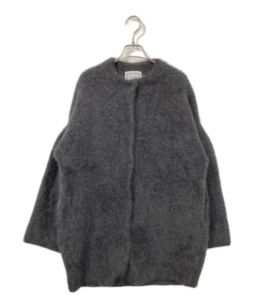 BEARDSLEY（ビアズリー）BEARDSLEY (ビアズリー) ファーニットコート グレー サイズ:Freeの古着・服飾アイテム