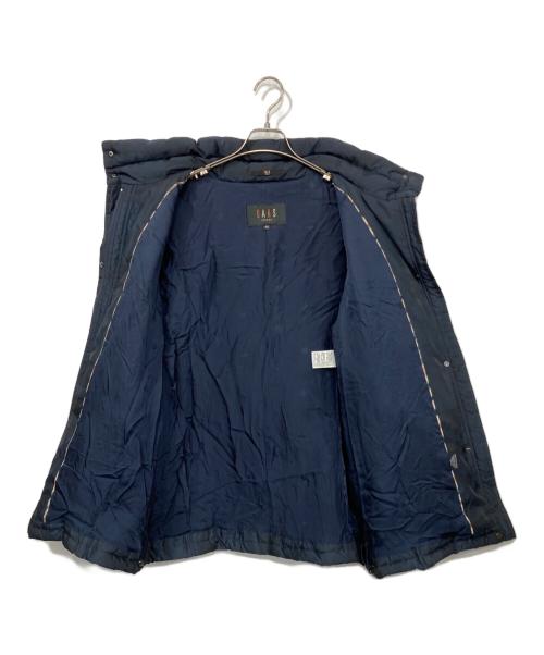 DAKS（ダックス）DAKS (ダックス) ハウスチェックダウンジャケット ネイビー サイズ:42の古着・服飾アイテム