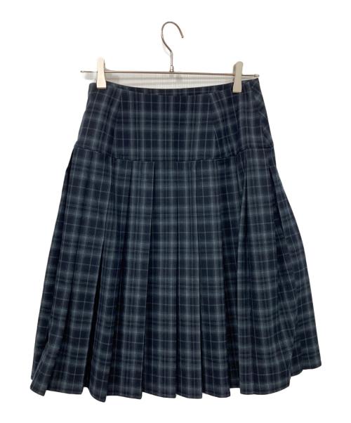 LAGUA GEM（ラグアジェム）LAGUA GEM (ラグアジェム) PLEATS MIDI スカート ネイビー サイズ:Mの古着・服飾アイテム