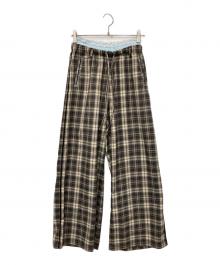 SLY（スライ）の古着「DOUBLE LOUNGE SLACKS」｜ブラウン