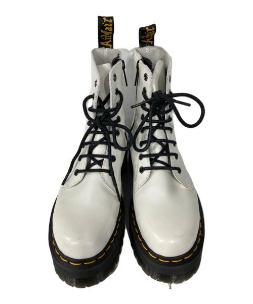 Dr.Martens（ドクターマーチン）Dr.Martens (ドクターマーチン) JADON8ホールブーツ ホワイト サイズ:UK6の古着・服飾アイテム