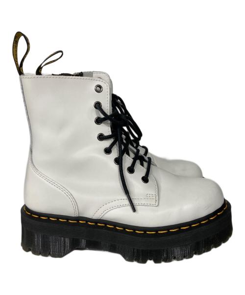 Dr.Martens（ドクターマーチン）Dr.Martens (ドクターマーチン) JADON8ホールブーツ ホワイト サイズ:UK6の古着・服飾アイテム