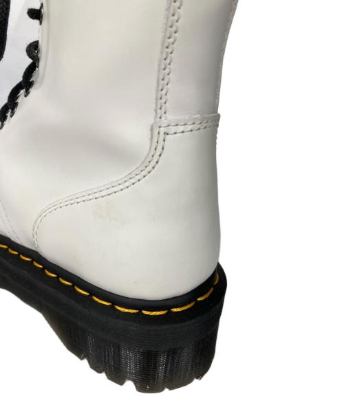 Dr.Martens（ドクターマーチン）Dr.Martens (ドクターマーチン) JADON8ホールブーツ ホワイト サイズ:UK6の古着・服飾アイテム