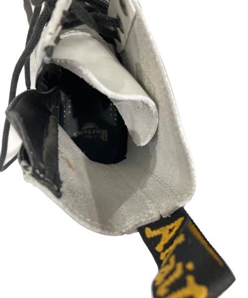 Dr.Martens（ドクターマーチン）Dr.Martens (ドクターマーチン) JADON8ホールブーツ ホワイト サイズ:UK6の古着・服飾アイテム