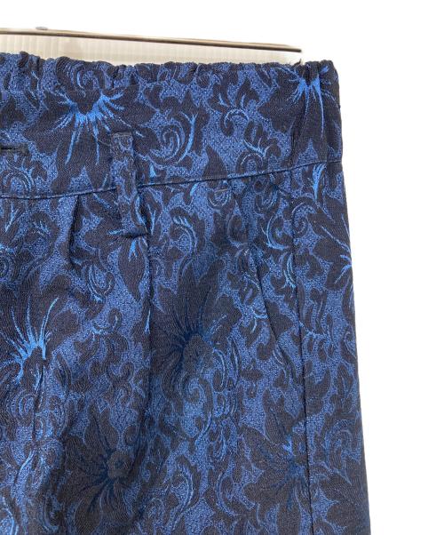 Casper John（キャスパージョン）Casper John (キャスパージョン) Jacquard parachute cargo pants ブルー サイズ:Sの古着・服飾アイテム