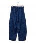 Casper John (キャスパージョン) Jacquard parachute cargo pants ブルー サイズ:S：4000円