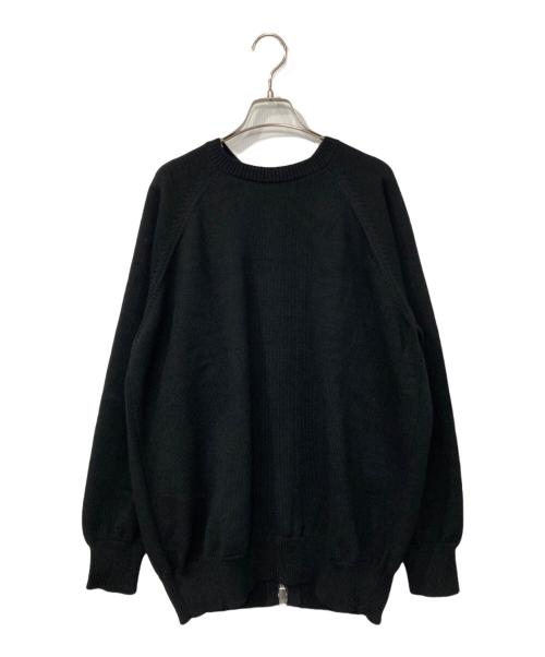 RISMAT by Y's（リスマットバイワイズ）RISMAT by Y's (リスマットバイワイズ) POLYESTER WOOL ZIP PULL OVER ブラック サイズ:2 未使用品の古着・服飾アイテム