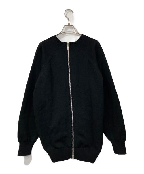 RISMAT by Y's（リスマットバイワイズ）RISMAT by Y's (リスマットバイワイズ) POLYESTER WOOL ZIP PULL OVER ブラック サイズ:2 未使用品の古着・服飾アイテム