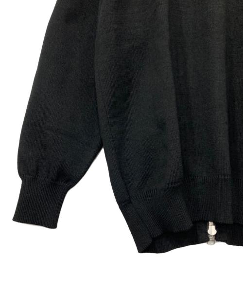RISMAT by Y's（リスマットバイワイズ）RISMAT by Y's (リスマットバイワイズ) POLYESTER WOOL ZIP PULL OVER ブラック サイズ:2 未使用品の古着・服飾アイテム
