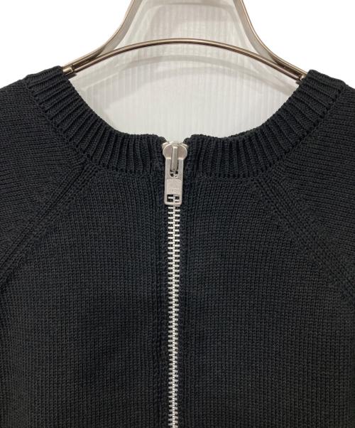RISMAT by Y's（リスマットバイワイズ）RISMAT by Y's (リスマットバイワイズ) POLYESTER WOOL ZIP PULL OVER ブラック サイズ:2 未使用品の古着・服飾アイテム