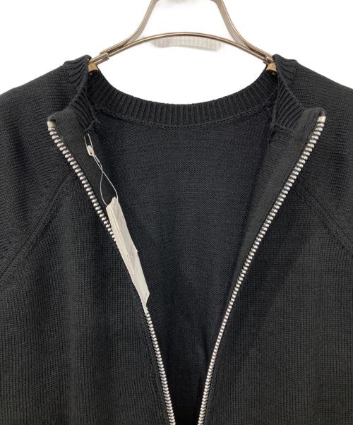 RISMAT by Y's（リスマットバイワイズ）RISMAT by Y's (リスマットバイワイズ) POLYESTER WOOL ZIP PULL OVER ブラック サイズ:2 未使用品の古着・服飾アイテム