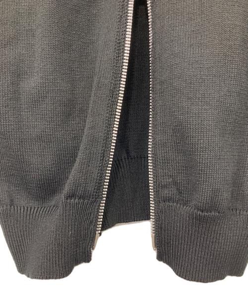 RISMAT by Y's（リスマットバイワイズ）RISMAT by Y's (リスマットバイワイズ) POLYESTER WOOL ZIP PULL OVER ブラック サイズ:2 未使用品の古着・服飾アイテム