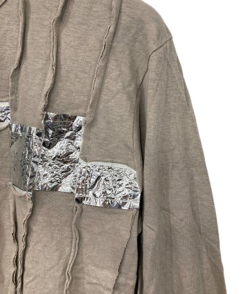 COMME des GARCONS HOMME（コムデギャルソン オム）COMME des GARCONS HOMME (コムデギャルソン オム) 箔装飾カットソー グレー サイズ:表記無しの古着・服飾アイテム