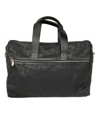 中古・古着通販】dunhill (ダンヒル) 総柄ブリーフバッグ ブラック