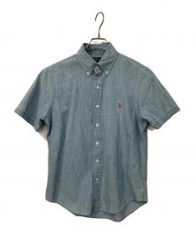 POLO RALPH LAUREN（ポロ・ラルフローレン）の古着「シャンブレー半袖シャツ」｜インディゴ