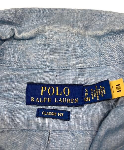 POLO RALPH LAUREN（ポロ・ラルフローレン）POLO RALPH LAUREN (ポロ・ラルフローレン) シャンブレーBDシャツ インディゴ サイズ:SPの古着・服飾アイテム