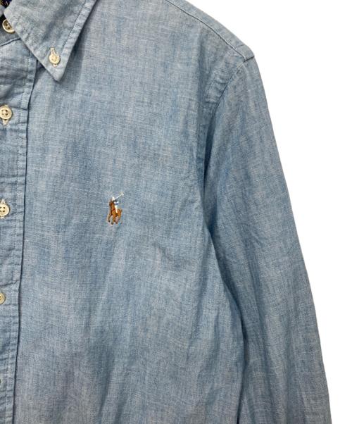 POLO RALPH LAUREN（ポロ・ラルフローレン）POLO RALPH LAUREN (ポロ・ラルフローレン) シャンブレーBDシャツ インディゴ サイズ:SPの古着・服飾アイテム