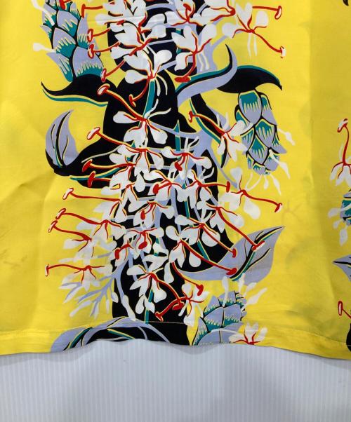 Sun Surf（サンサーフ）Sun Surf (サンサーフ) アロハシャツ イエロー サイズ:Lの古着・服飾アイテム