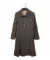 MaxMara（マックスマーラ）の古着「ベルト付ツイードコート」｜グレー