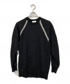 Y-3ワイスリー）の古着「W CLASSIC SHEER KNIT CREW SWEATER」｜ブラック