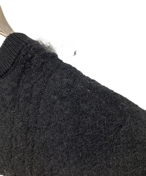 Y-3（ワイスリー）Y-3 (ワイスリー) W CLASSIC SHEER KNIT CREW SWEATER ブラック サイズ:XSの古着・服飾アイテム
