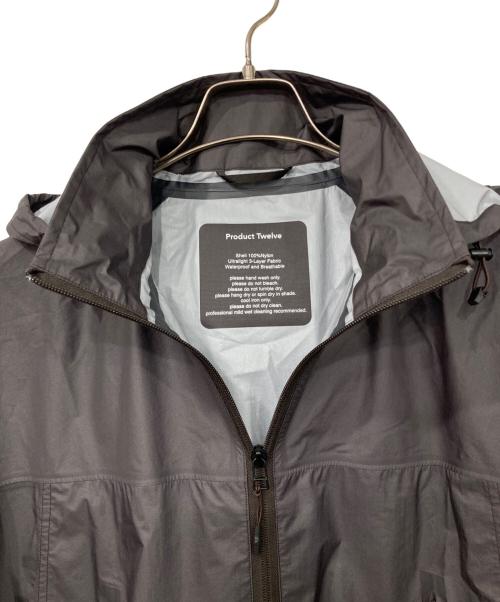 Product Twelve（プロダクトトゥエルブ）Product Twelve (プロダクトトゥエルブ) Ultra Light Shell Jacket ブラウン サイズ:3の古着・服飾アイテム