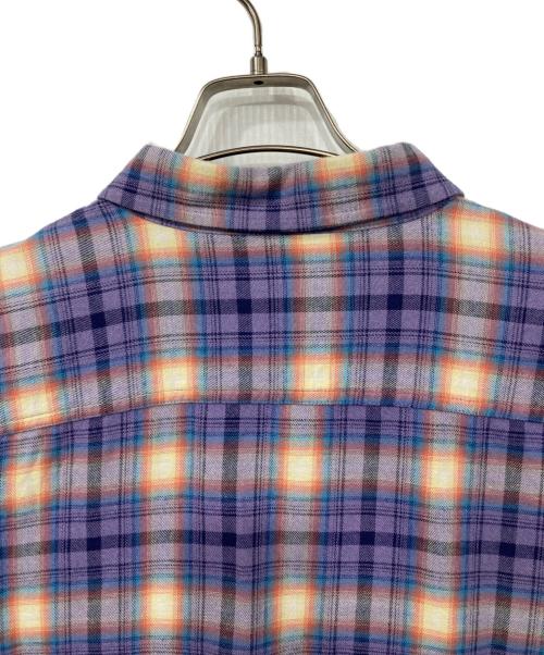 Patagonia（パタゴニア）Patagonia (パタゴニア) ライトウェイト・フィヨルド・フランネル・シャツ パープル サイズ:Lの古着・服飾アイテム