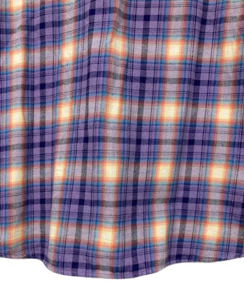 Patagonia（パタゴニア）Patagonia (パタゴニア) ライトウェイト・フィヨルド・フランネル・シャツ パープル サイズ:Lの古着・服飾アイテム