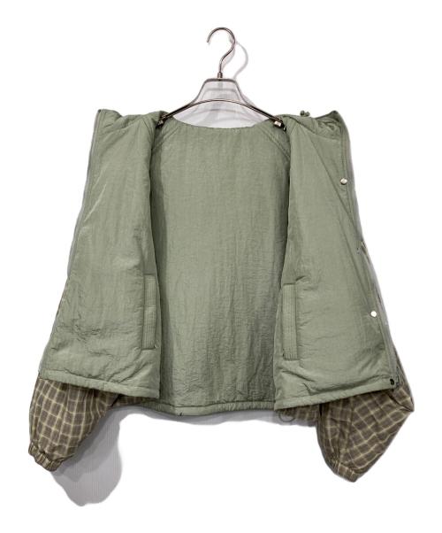 partiment（パーチメント）partiment (パーチメント) リバーシブルジャケット グリーン サイズ:表記無しの古着・服飾アイテム