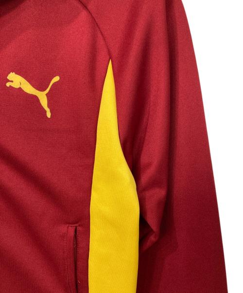 PUMA（プーマ）PUMA (プーマ) トラックジャケット レッド×イエロー サイズ:Sの古着・服飾アイテム