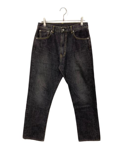 SWAGGER（スワッガー）SWAGGER (スワッガー) 製品染めデニムパンツ グレー サイズ:32の古着・服飾アイテム