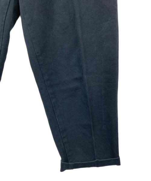doublet（ダブレット）doublet (ダブレット) SILK CHINO WIDE TAPERED TROUSERS ネイビー サイズ:Lの古着・服飾アイテム