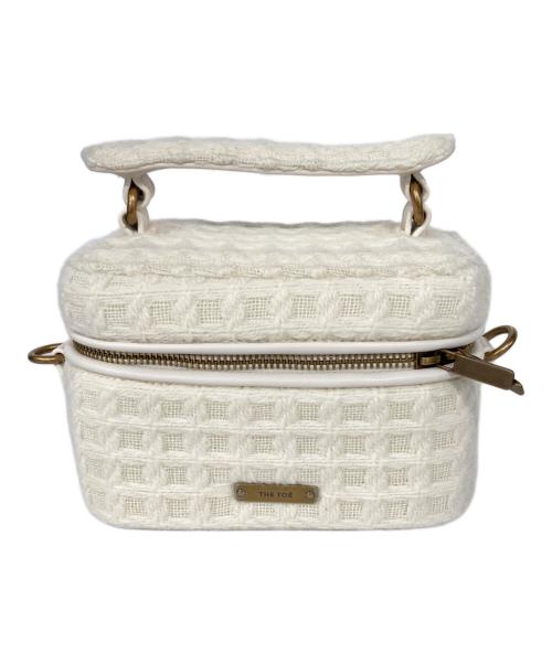 THE TOE（ザ・トゥー）the toe (ザ・トゥー) Hohe Vanity Bag アイボリーの古着・服飾アイテム