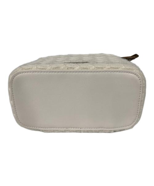 THE TOE（ザ・トゥー）the toe (ザ・トゥー) Hohe Vanity Bag アイボリーの古着・服飾アイテム