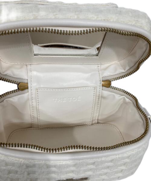 THE TOE（ザ・トゥー）the toe (ザ・トゥー) Hohe Vanity Bag アイボリーの古着・服飾アイテム
