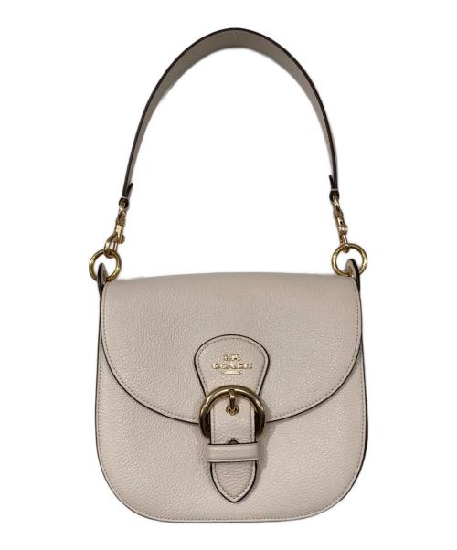 COACH（コーチ）COACH (コーチ) ショルダーバッグ アイボリーの古着・服飾アイテム