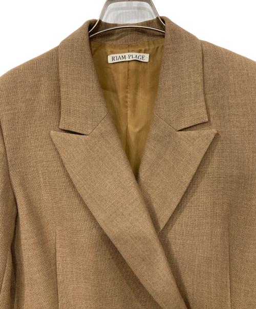 R'IAM（リアム）R'IAM (リアム) OXテーラードジャケット ブラウン サイズ:36の古着・服飾アイテム