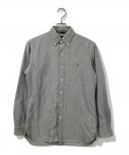 RALPH LAURENラルフローレン）の古着「ボタンダウンシャツ」｜グレー