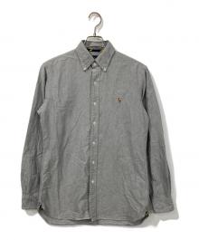 RALPH LAUREN（ラルフローレン）の古着「ボタンダウンシャツ」｜グレー