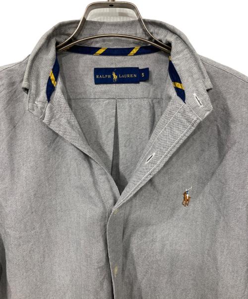 RALPH LAUREN（ラルフローレン）RALPH LAUREN (ラルフローレン) ボタンダウンシャツ グレー サイズ:Sの古着・服飾アイテム